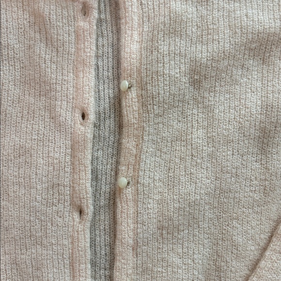 Sezane Ballet Pink Gaspard Cardigan - Picture 3 of 5